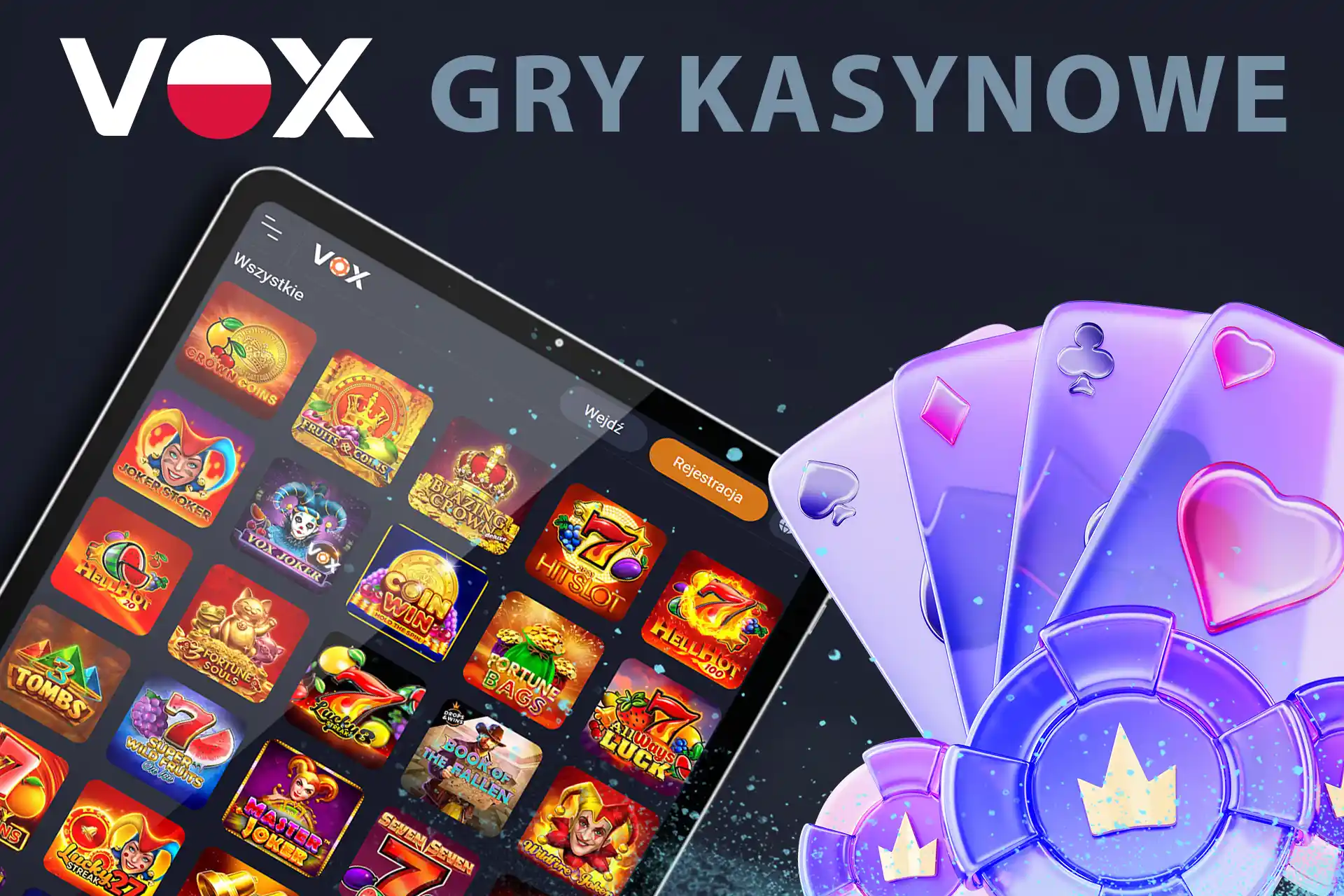 Graj w tysiące gier kasynowych