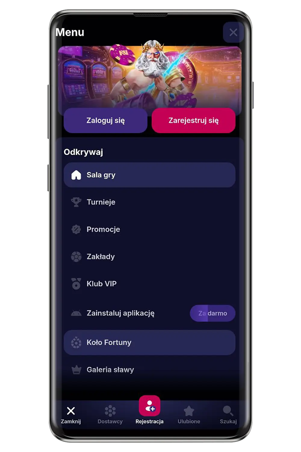 Kasyno NV na urządzeniu mobilnym