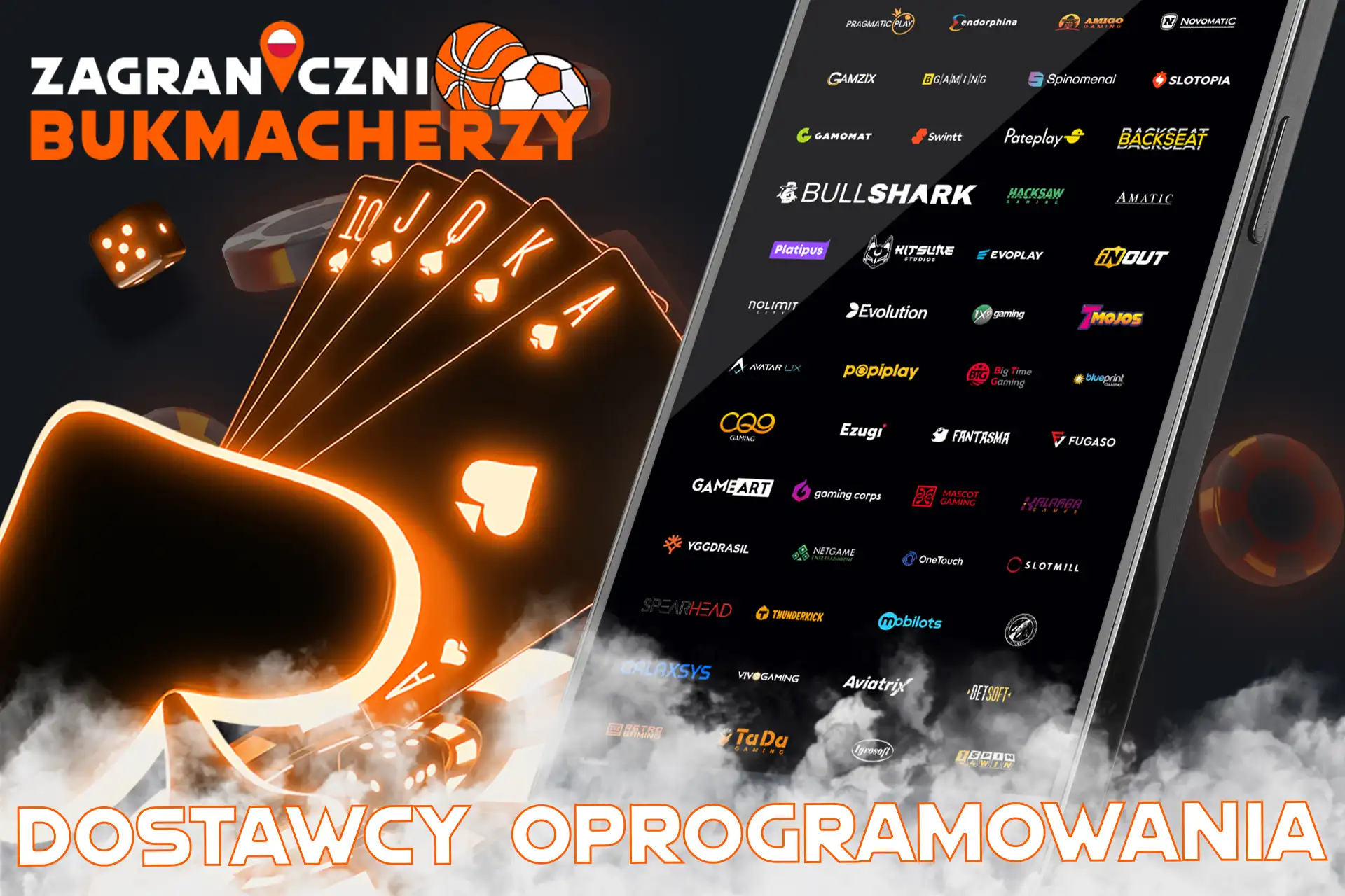 Najlepsi polscy dostawcy gier kasynowych